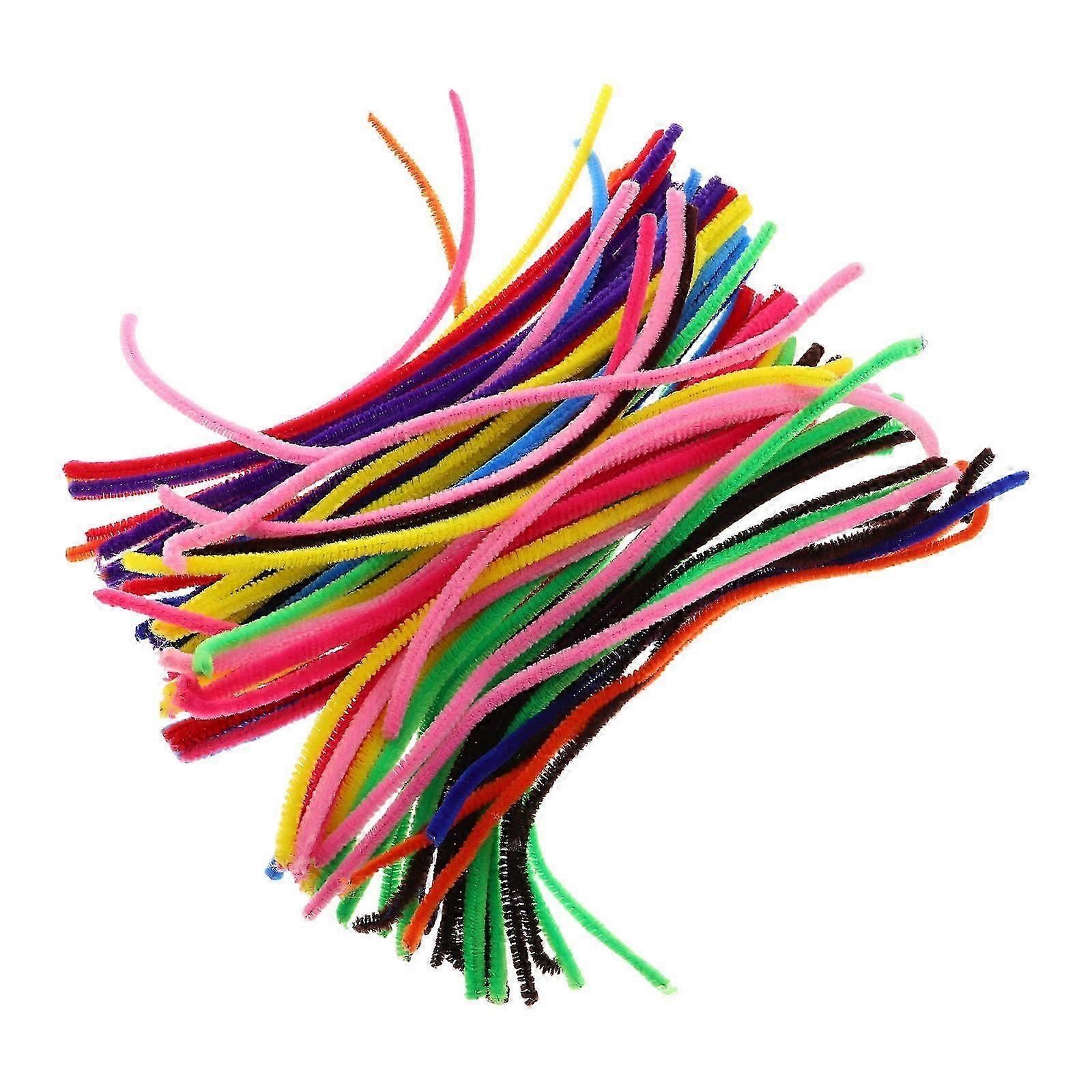 900Pcs Assorted Color Thick Chenille Stems Pipe Cleaners for Craft Projects