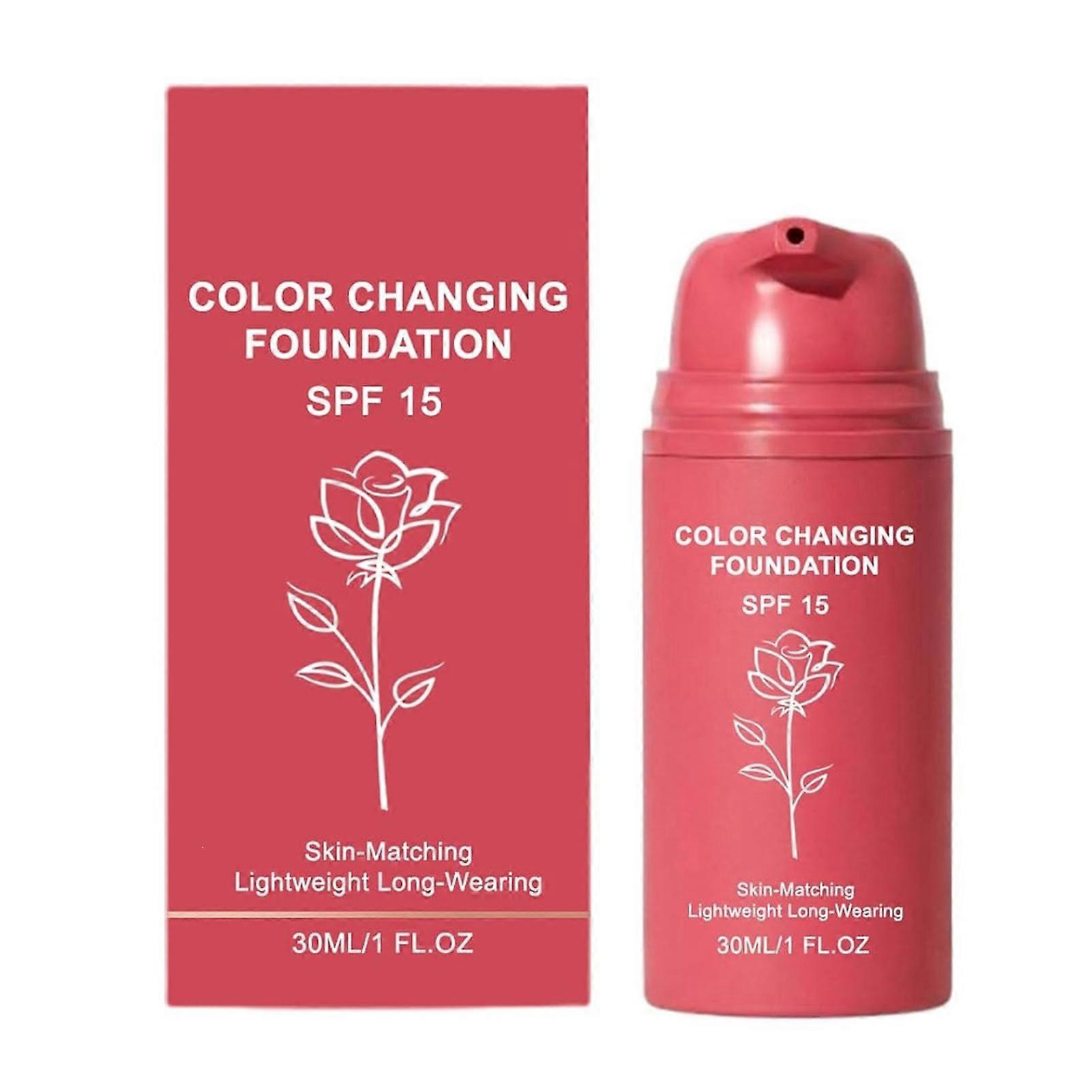 Color Changing Foundation Lightweight Hydrating Makeup Base