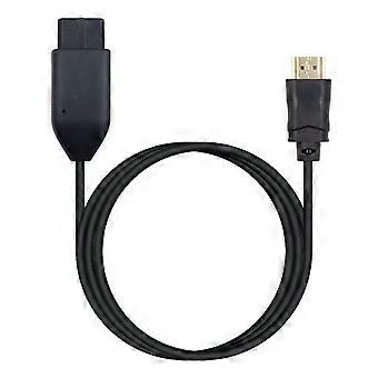 Compatible withN64/WII to HDMI HD Converter 1.5m Adapter Cable N64/WII TO HD 1080P - Black N64 TO HD