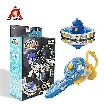 5 Advanced Stacking Battle Pack Dual Metal Rings Kreiselspielzeug mit magnetischem Werfer Cartoon Kinderspielzeug