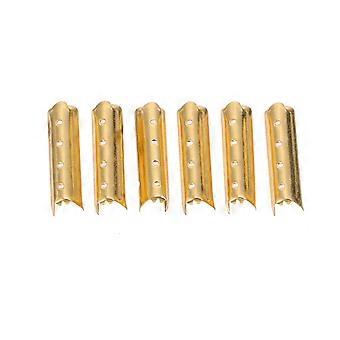 100 Pcs 4 Furos Metal Cadarço Dicas Chapéu Resistente Corda Aglets Cadarços Acessórios