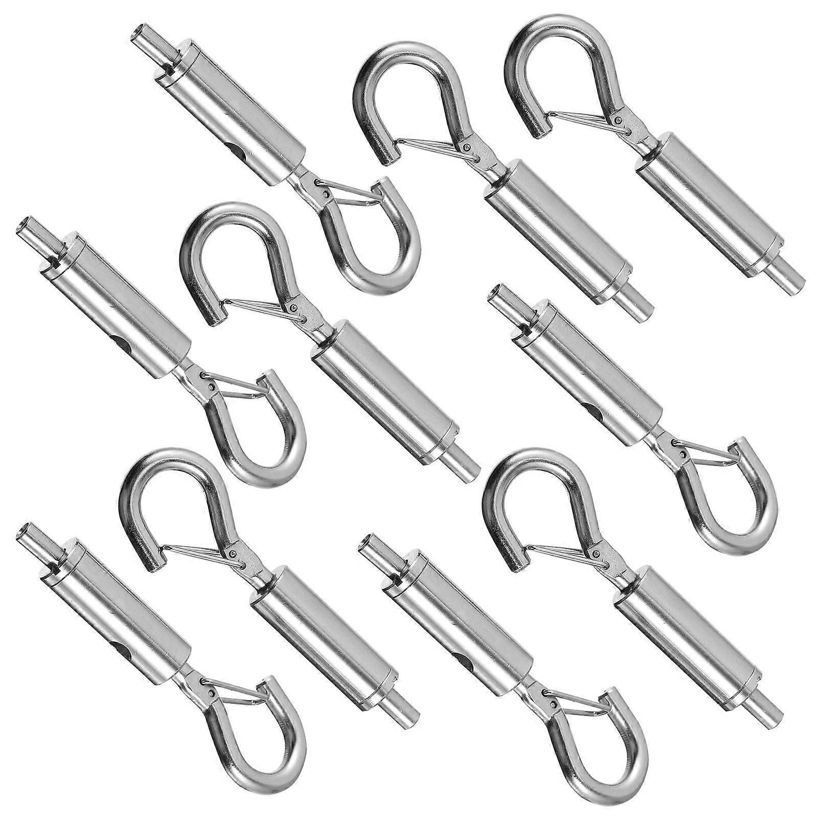 10pcs durable Cable Guide Hooks Cable Spring Clasps Cable Spring Buckles