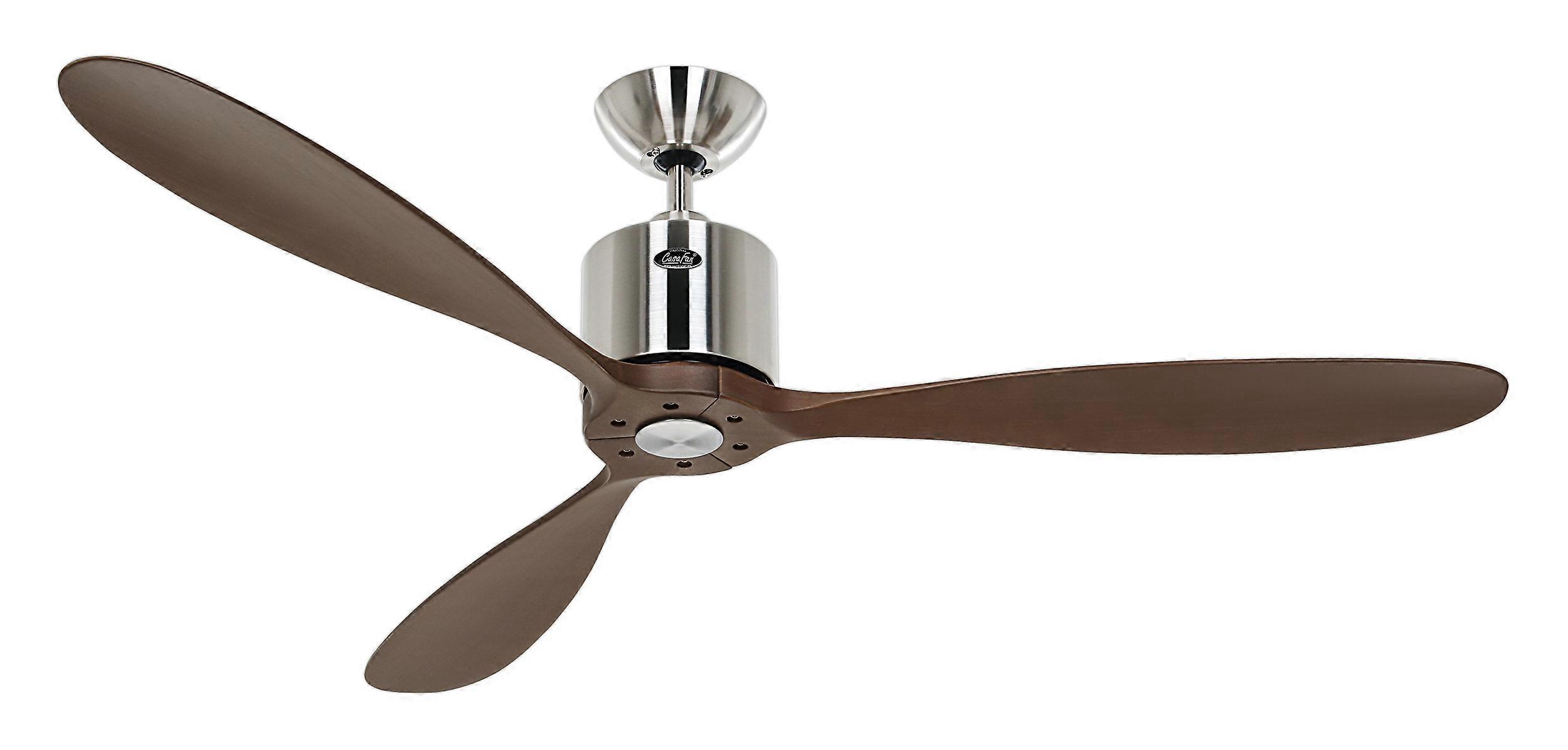 DC Ceiling fan Aeroplan Eco Chrome / Walnut