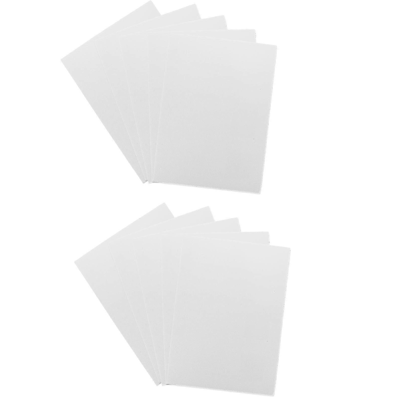 White Foam Sheet A4 Multi-Use Foam Papers for Crafting 10 Sheets Set