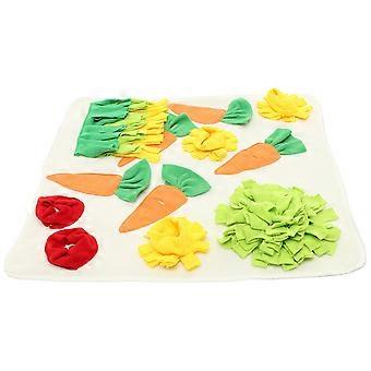 Hamster Play Mat Bunny Snuffle Mat Foraging Training 2Pcs for Pets