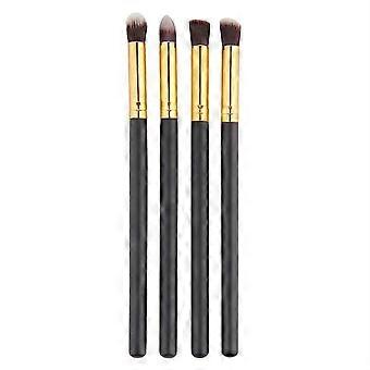 4 Piece Eyeshadow, Powder & Foundation Blending Makeup Brush Set