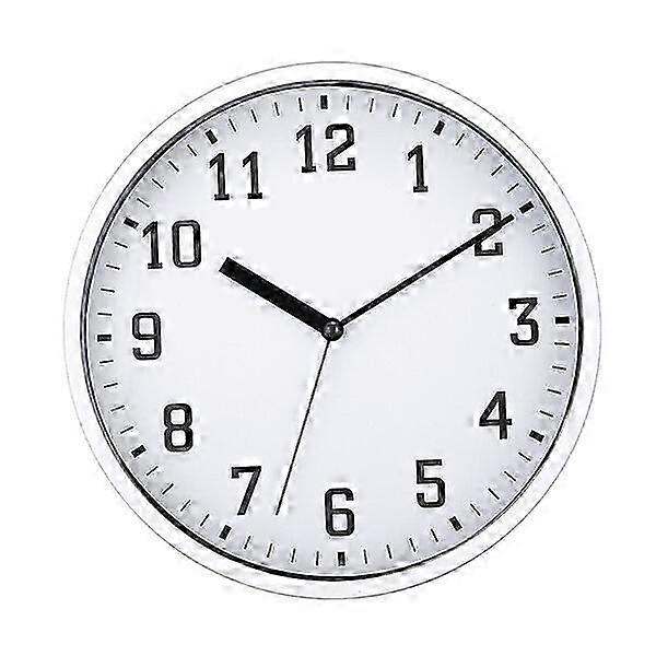 Silent decorative wall clock, 1 piece, suitable for kitchen and bathroom
