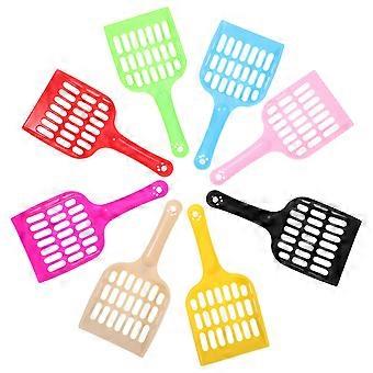 Plastic Cat Litter Scoop for Cleaning Use Portable 8Pcs Pack