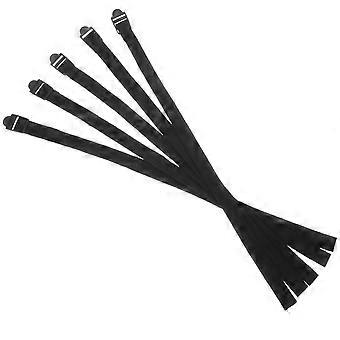 Strap 5Pcs for Ski Use with Durable Black Pole Holders