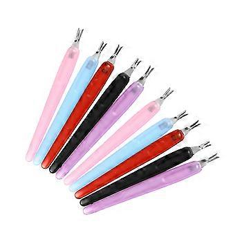 Professional Cuticle Remover Tools Set 50pcs for Precise Dead Skin Removal, Compact Manicure Kit
