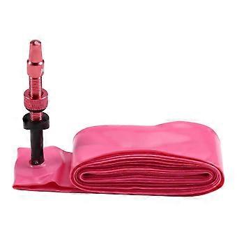 700c Road Bike TPU Inner Tube with Metal Nozzle, Removable Valve Cores,External Thread Tube compatible with 700x18-32c Tires