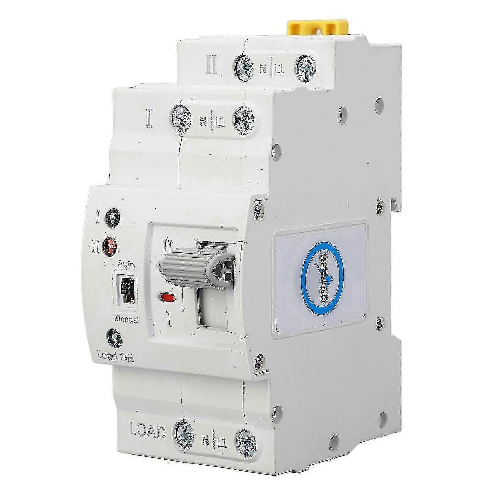 Dual Automatic Transfer Switch 2p 63a Millisecond Switching Transfer Switch Ats
