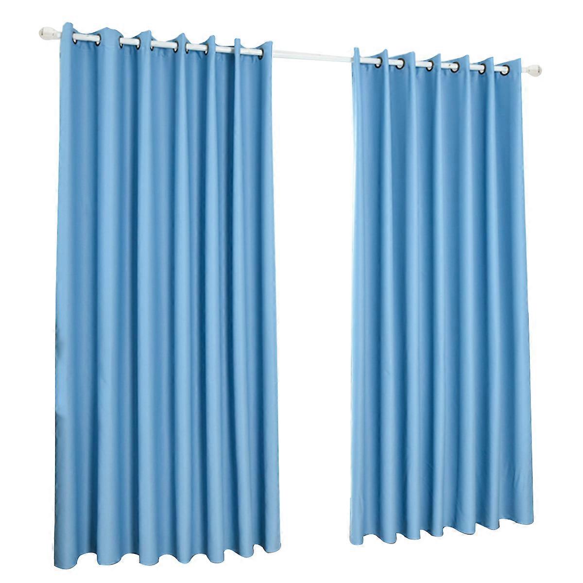 Blue Well Energy Saving Blackout Curtains