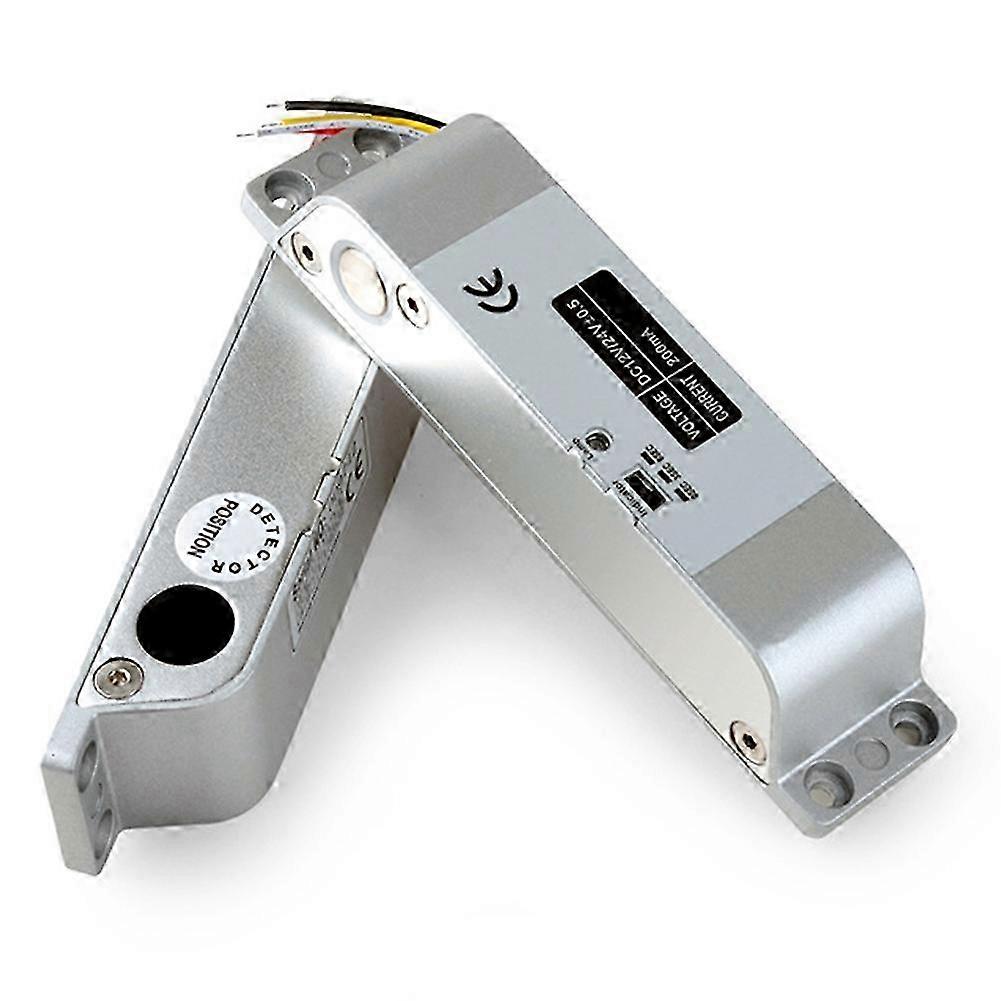 Electric Drop Bolt Lock Fail Secure Mode DC12V/24V with Adjustable Time Delay Close When No Power