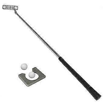 Golf Putting Set met Golf Putter 2 Golfballen Golf Putting Cup voor Reizen Indoor Golf Putting Pra
