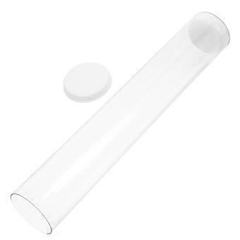 Badminton Ball Storage Tube Clear Shuttlecock Holder for 12 Balls Portable