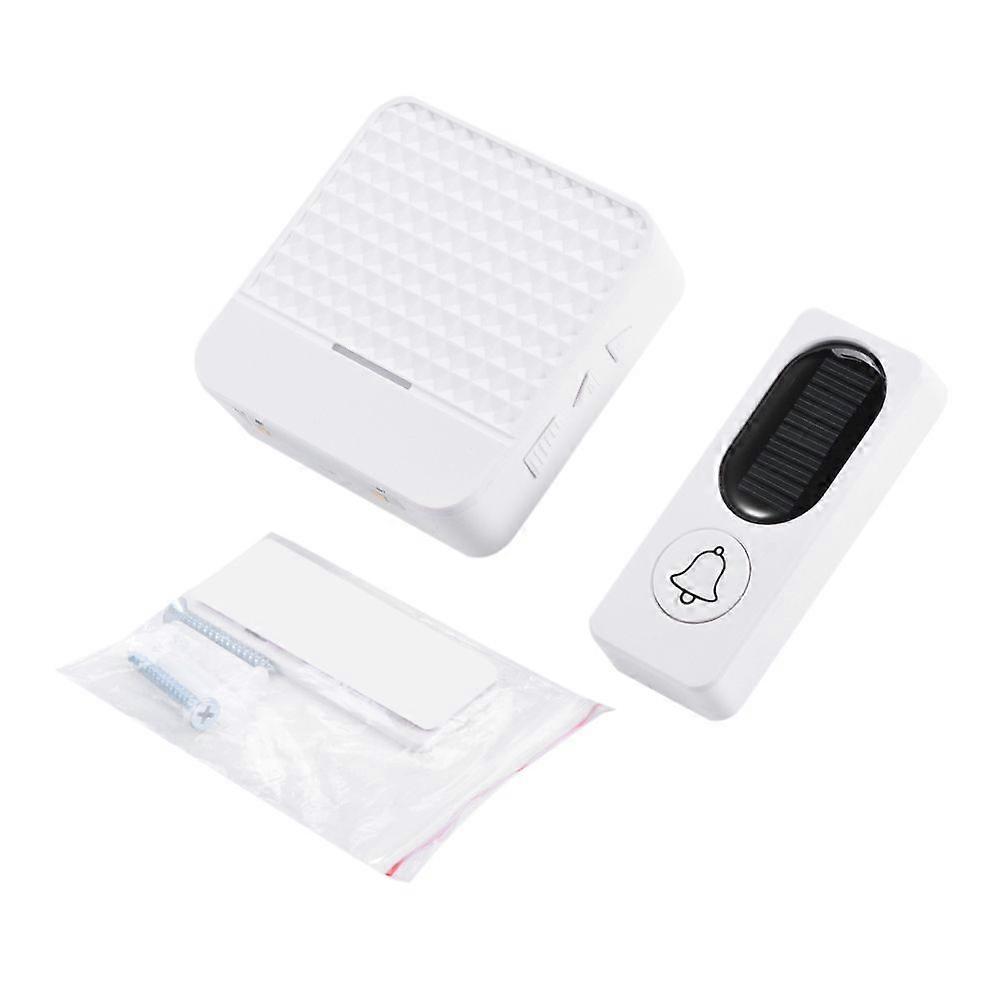 Solar Powered, Waterproof, Long Range Doorbell System