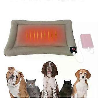 Heating Pad Blanket Dog Cat Puppy Mat Bed Pet Electric Warmer Pad Protection Waterproof Anti-slip Type-C Heating Pad