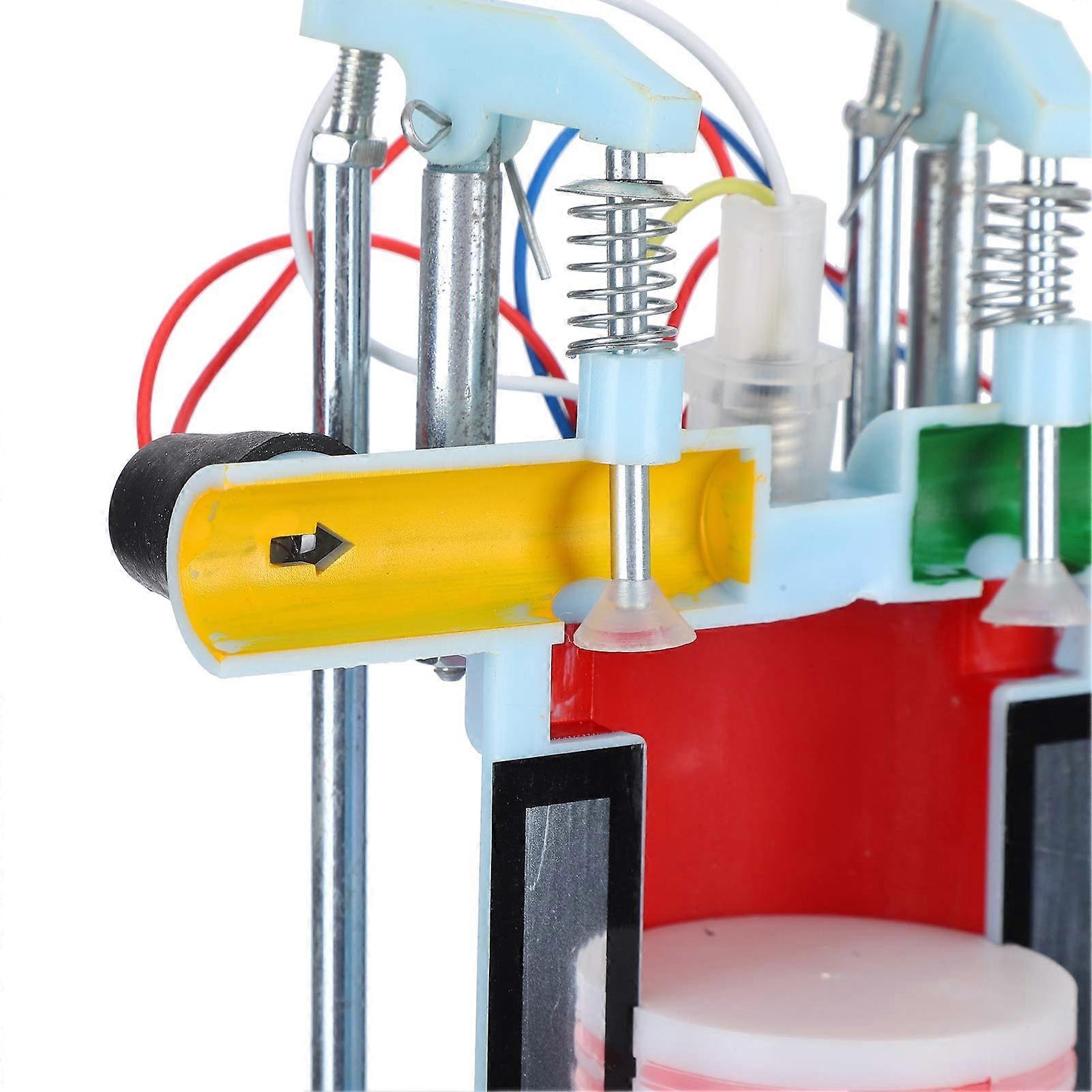 Mini Gasoline 4 Stroke Engine Model with Real Mechanical Motion for Classroom STEM Teaching