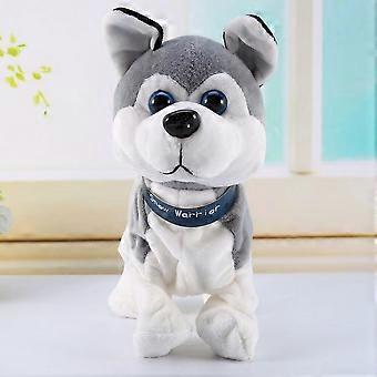 Voice Activated Electronic Dog Pet Cute Cute Electronic Toy Dog Interactive Toy for Children Husky Electronic Dog