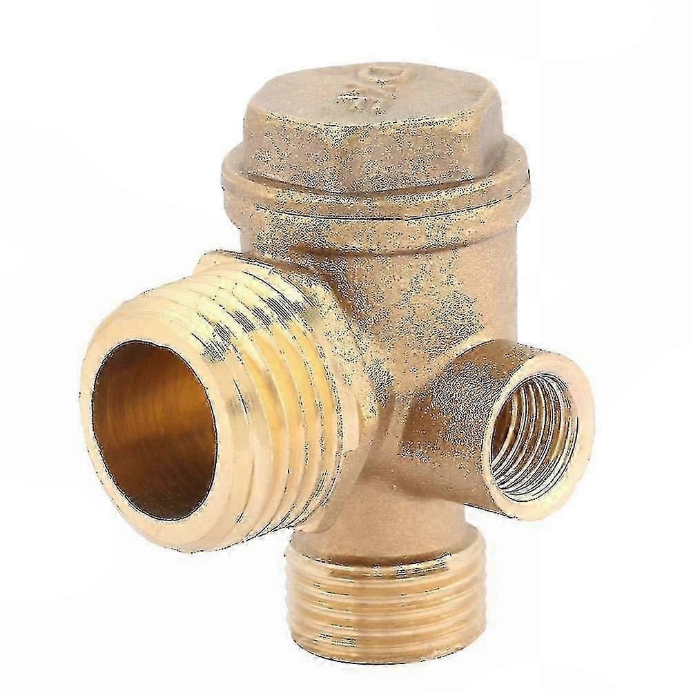 Air Compressor 3-Port Brass Check Valve