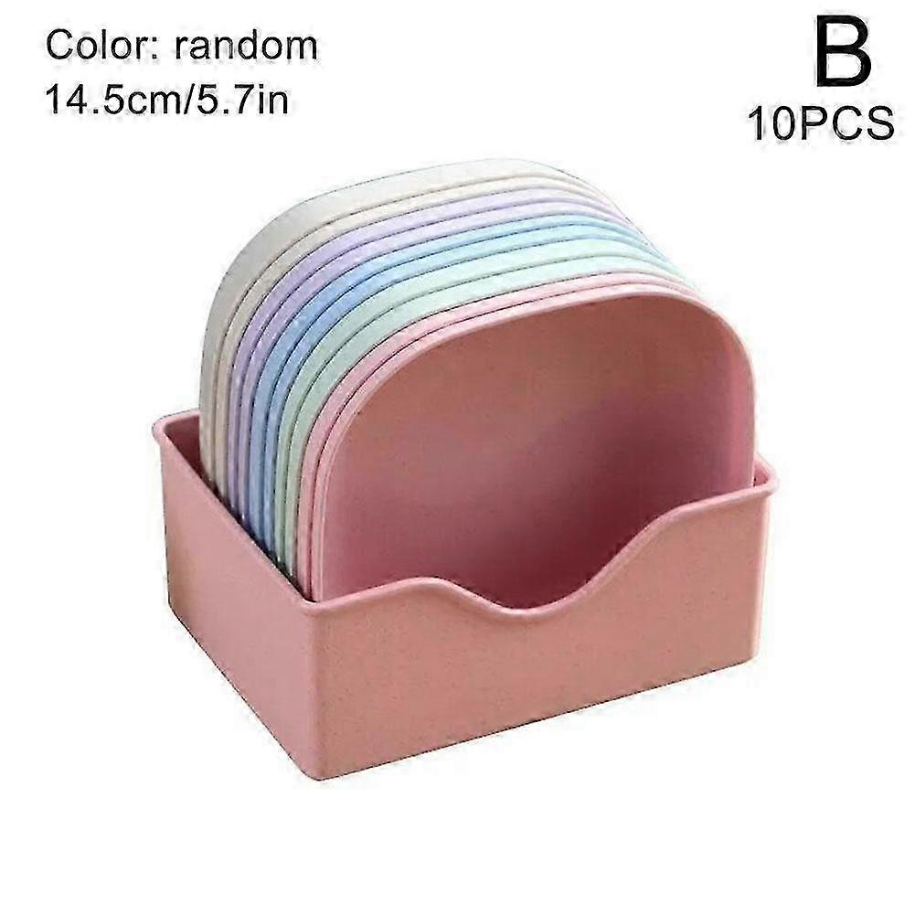 Easy-Clean 5.7 Inch Solid PP Plate