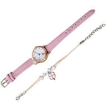 Decorative Wrist Watch For Female Featuring Round Shape Stylish Design 2.8CM Diameter Ideal For Parties 1 Set
