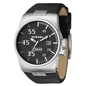 Dieseluhren Quarz Analog Man Uhr mit Rindsleder Armband DZ1161