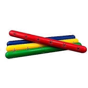Vocal Dance Relay Wand Gymnastics Stick for Running Sports 2Pcs Portable