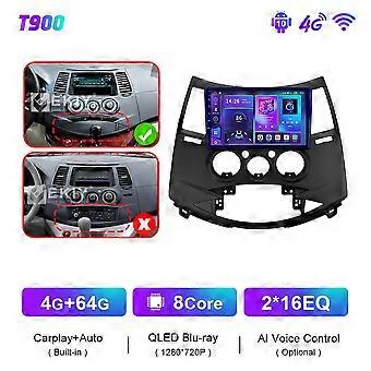 T900 8G 128G Pour Mitsubishi Grandis 1 2003 - 2011 Autoradio Multimédia Lecteur Vidéo Navigation GPS Android 10 BT No 2din HU
