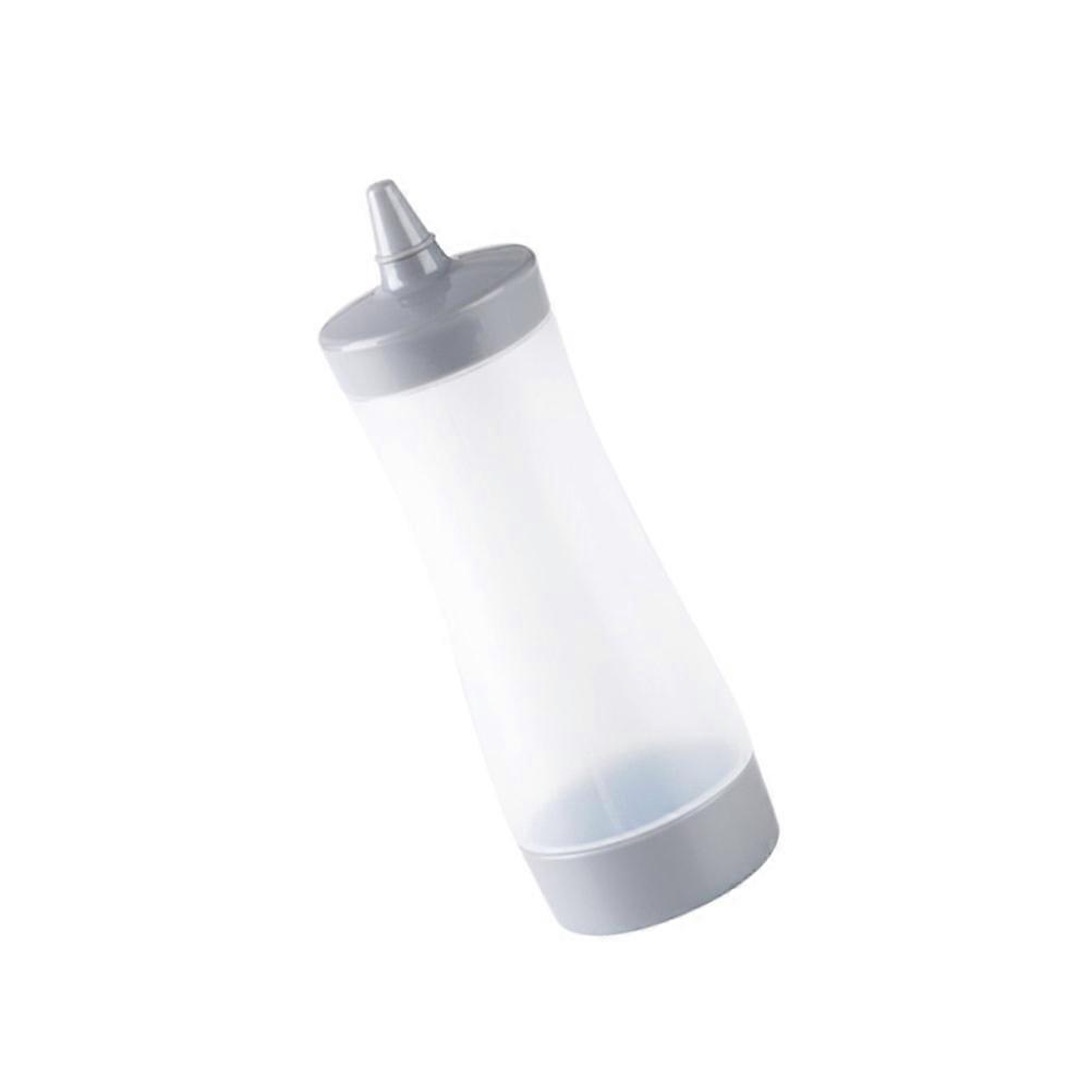 Squeeze Bottle for Sauce Storage Reusable Grey Container