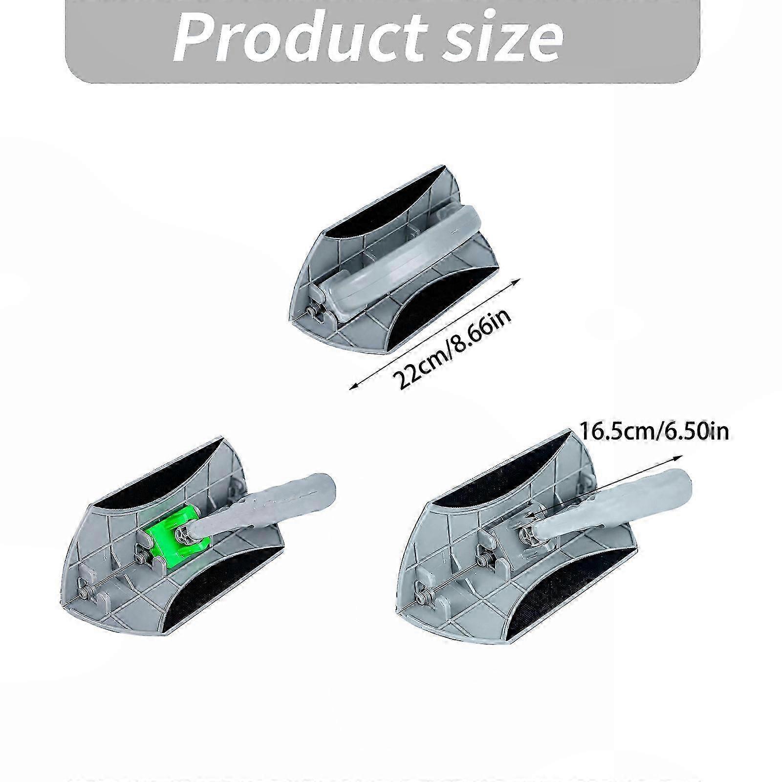Inside Corner Wall Sanding Tool with Adjustable Frame and Quick-Change Sanding Base for Putty and Patch Smoothing, Multicolor