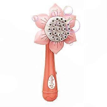 Automatic Electric Bubble Machine for Kids & Children, Sunflower Design Summer Toy Bubble Blower