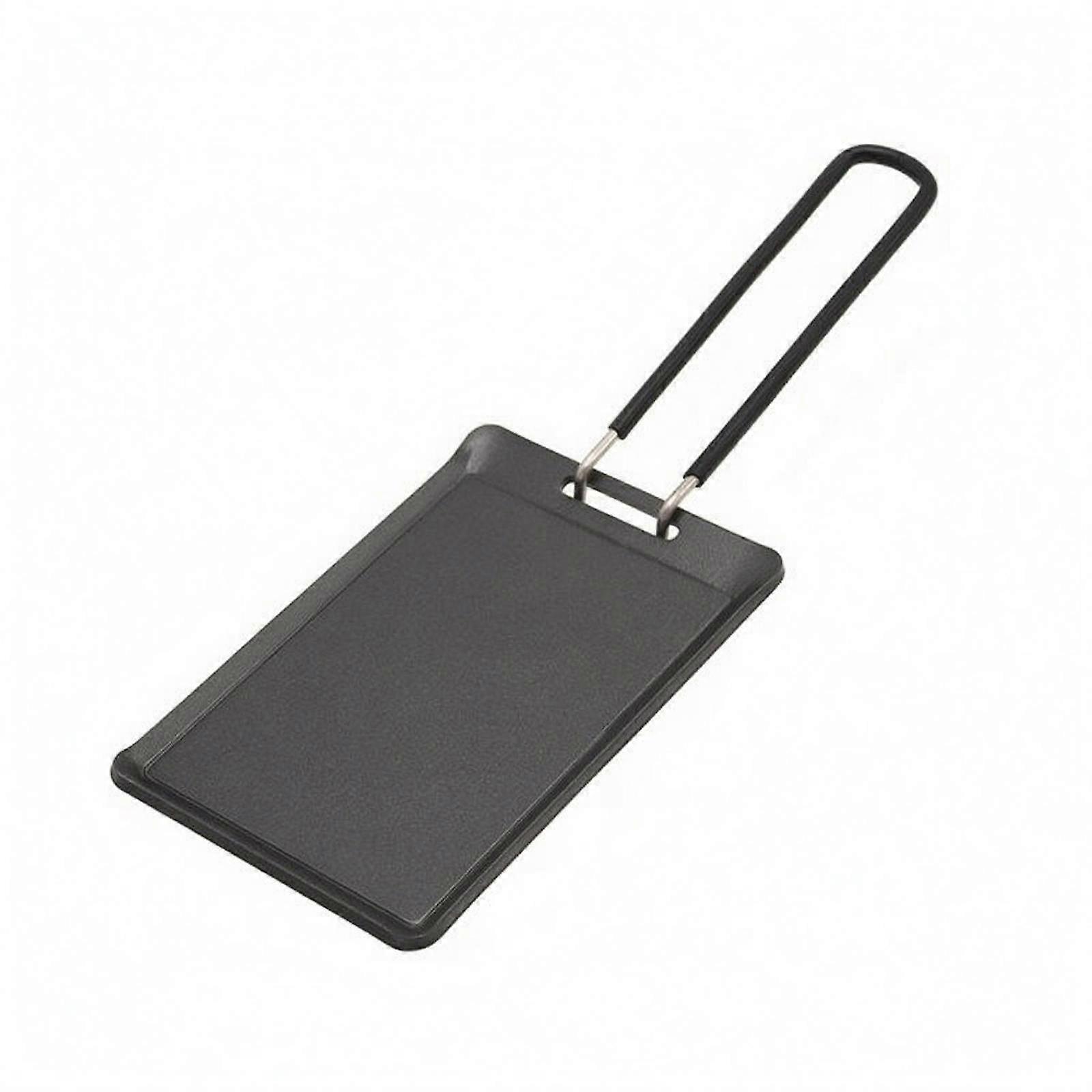 Mini Barbecue Plate Metal Rectangular Grill Plate Compact