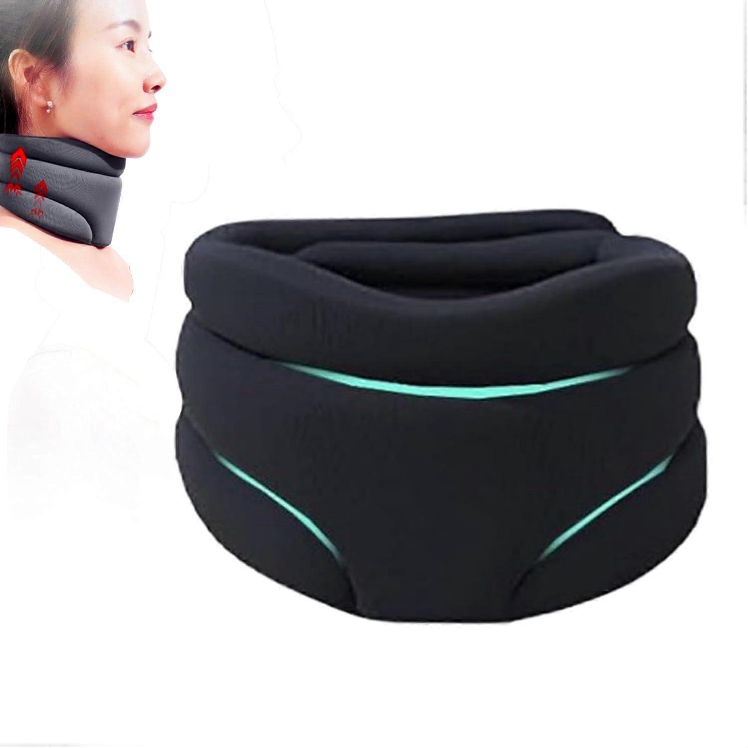 Memory Foam Cervical Neck Support Brace, Ergonomic Neck Collar for Sleeping, Posture Corrector