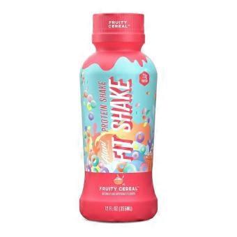 JST WRK Energy Fit Shakes Fruity Cereal, 12 Oz (12 Count) (Pack of 1)