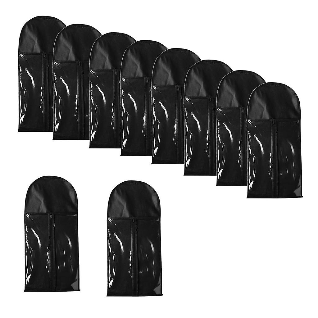 10Pcs Dustproof Hair Extensions Wig Pouch Storage Bag Holder Case Protector