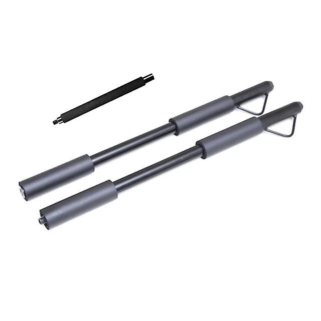 ボディワークアウト、スクワット、ウェイトリフティング、筋力トレーニング用レジスタンスバンドバー(43インチレンチ、最大荷重800ポンド)