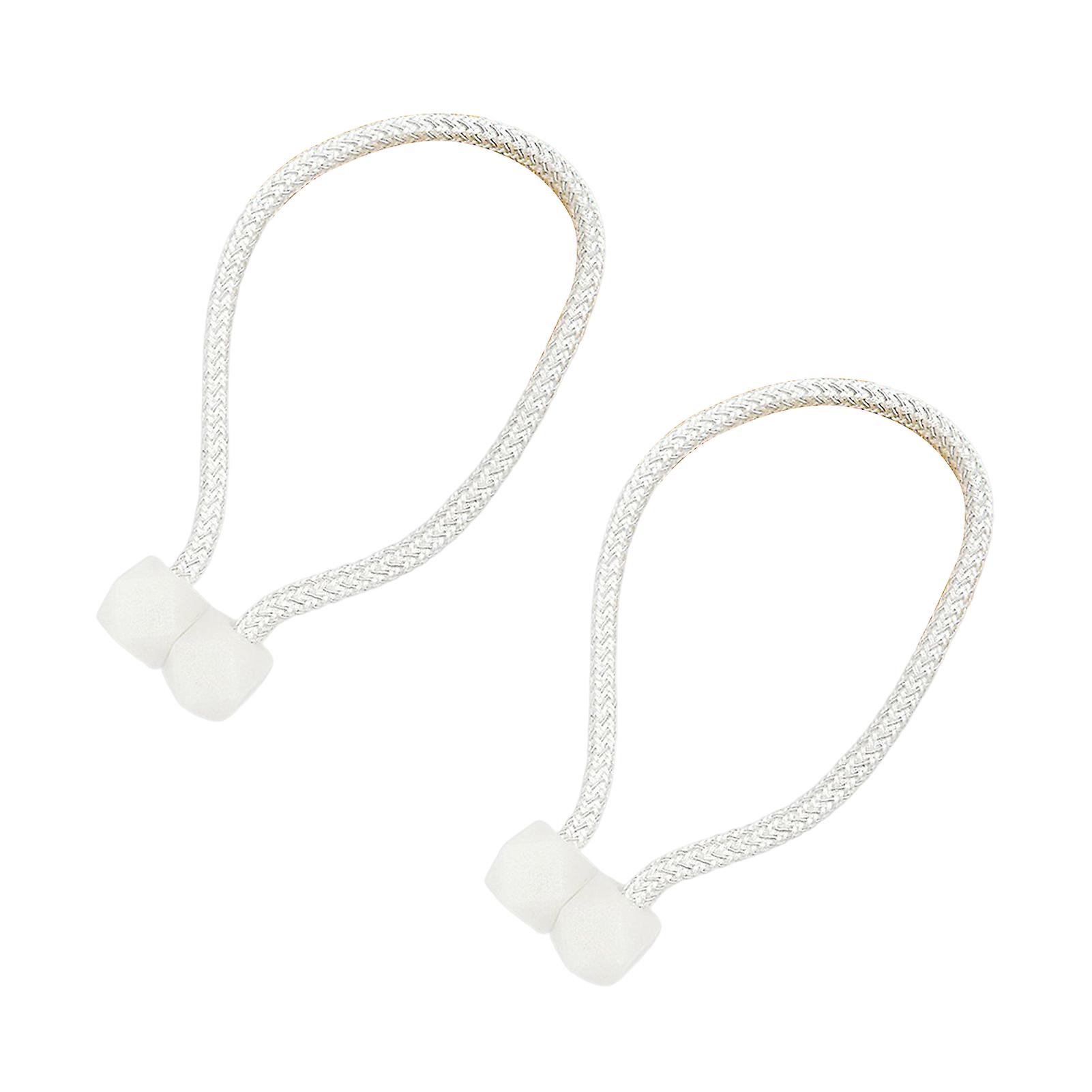2pcs Strong Suction Curtain Holdbacks Durable & Anti-rust Curtain Tapes For French Door Office Meeting Room