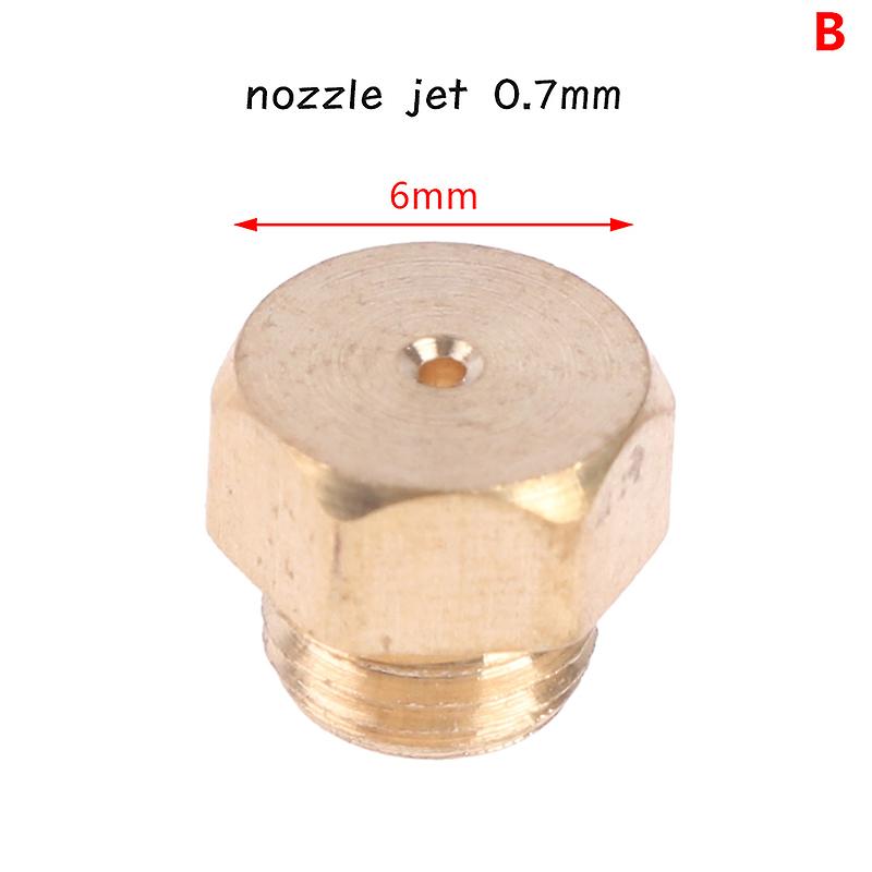 10 PCS M5*0.75 LPG/NG Gas Water Heater Nozzle jet 0.7mm 1.0mm SHYTMV