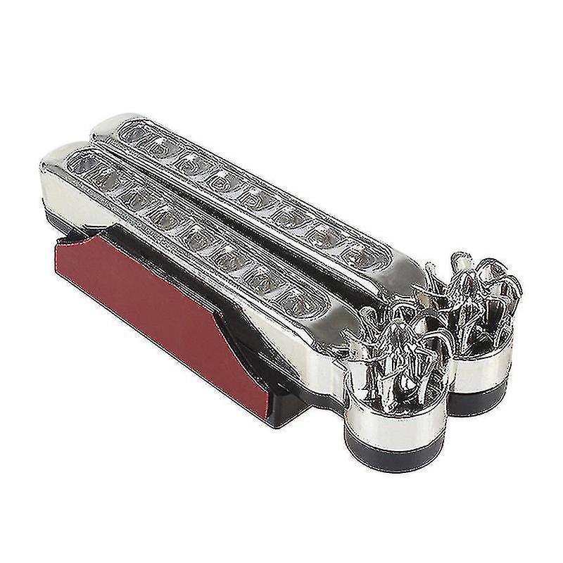 2pcs 8 Led Drl Car Wind Energy Daytime Running Light 2022 New Arrival Daylight Headlight Lamp No Need External Power Supply