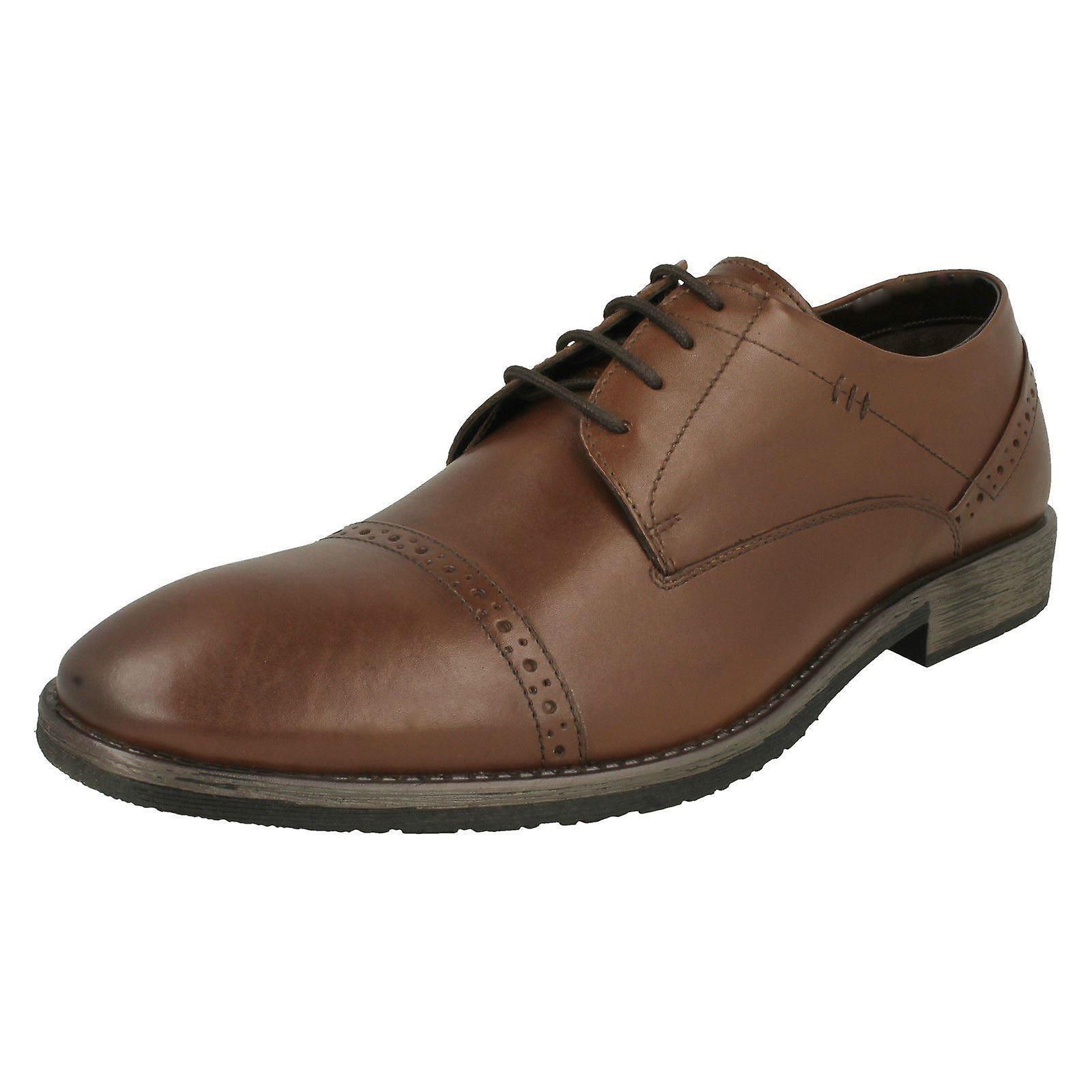 Mens Hush Puppies Smart Lace Up Shoe Craig Luganda