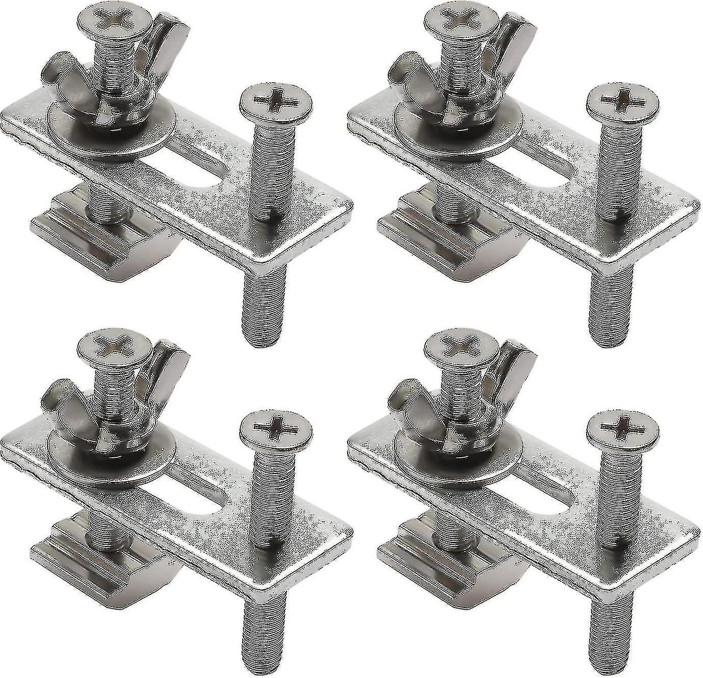 Set di 4 morsetti a T per 3018-pro / 3018-mx3 / 3018-prover Cnc Fresatrice e incisione Jiujiuso