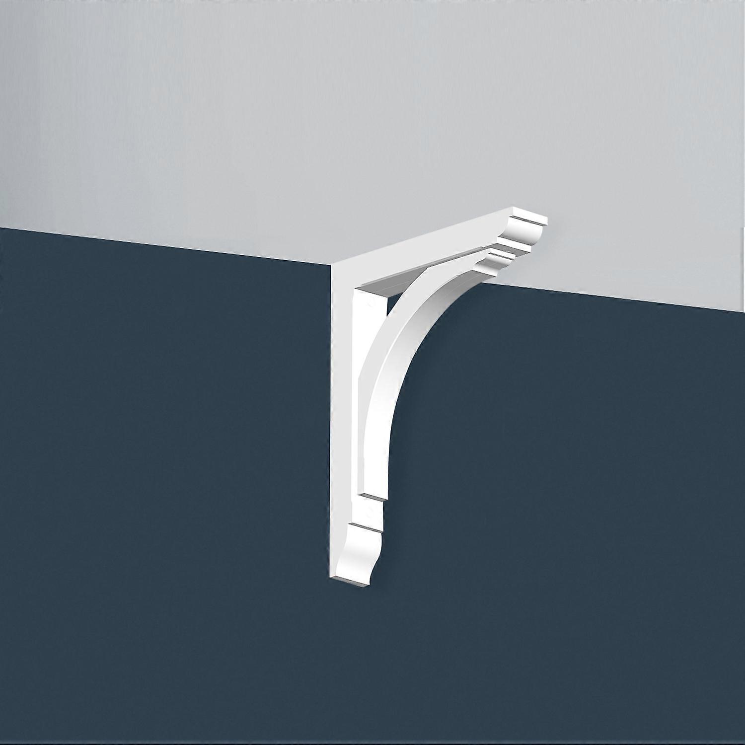 Orac Decor 1 x Gallows bracket GB02 XTERIO white Duropolymer® pre-primed lightweight, sturdy, dimensionally stable