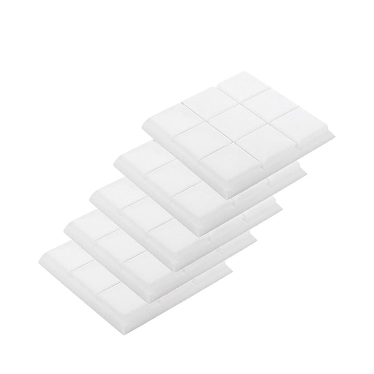 Acoustic Foam Panels, 5 Pack 30x30x5cm Mushroom Studio Wedge Tiles, Sound Panels Sound Proof Foam P