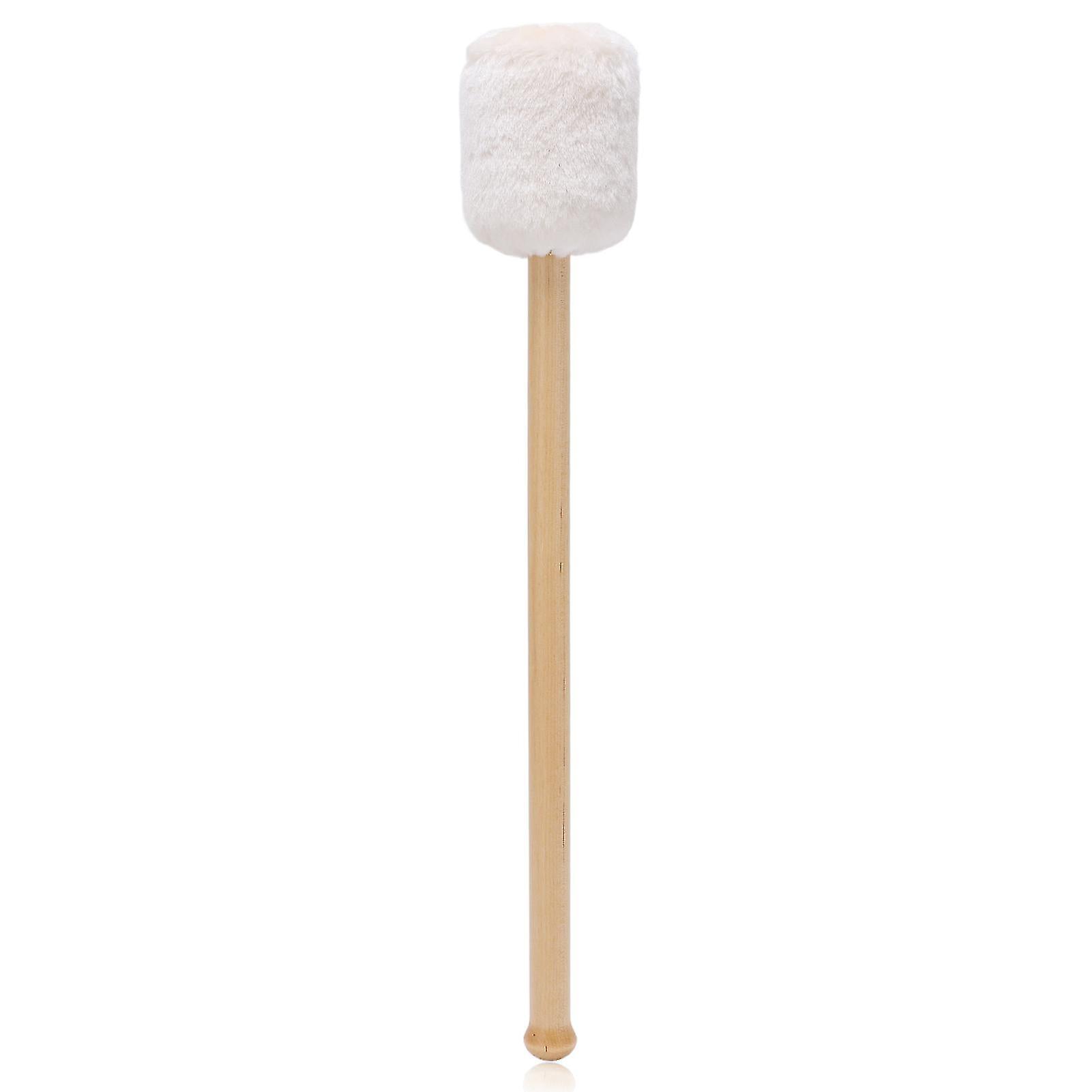 Bass Mallet Maple Handle Drumstick Wool Head Timpani Mallet Accessories For Percussion