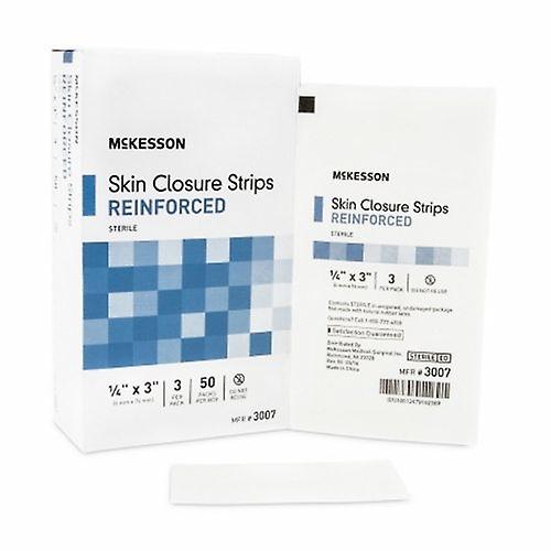 McKesson 皮肤闭合条,一盒 50 件(3 件装)