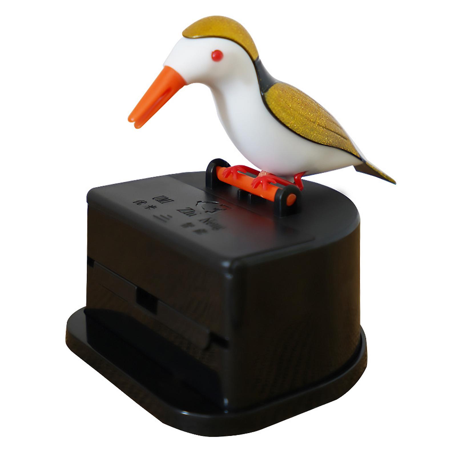 Little Bird Toothpick Dispenser Novelty Automatic Toothpick Holder