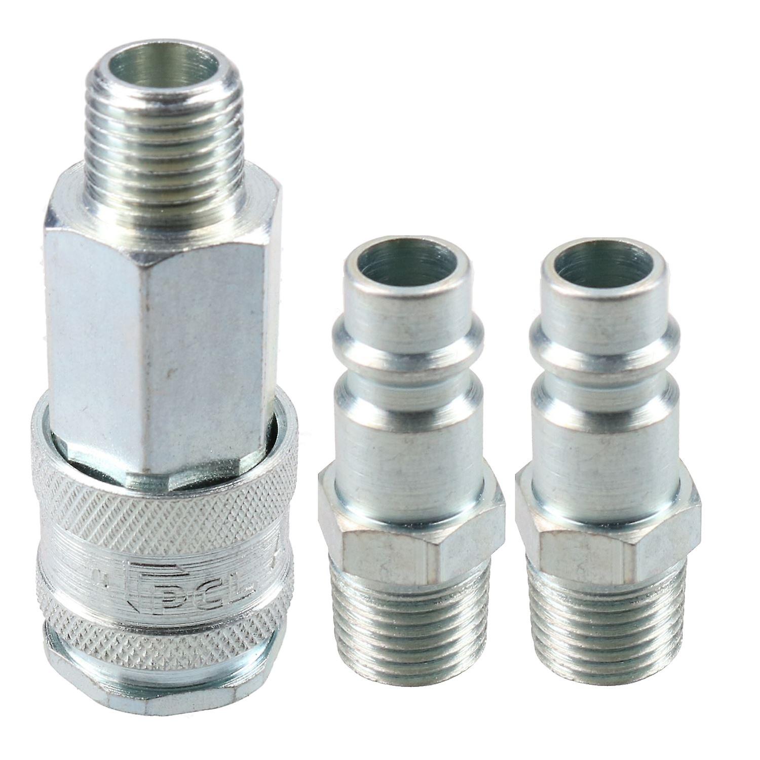 PCL XF Series Female Coupler 1/4" BSP Male Thread & Male Air Adaptor Fittings