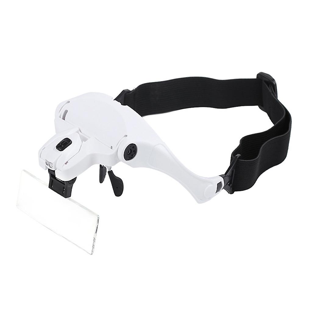 Magnifying Glass 1X 1.5X 2X 2.5X 3.5X Illumination Magnifier Lens for Reading